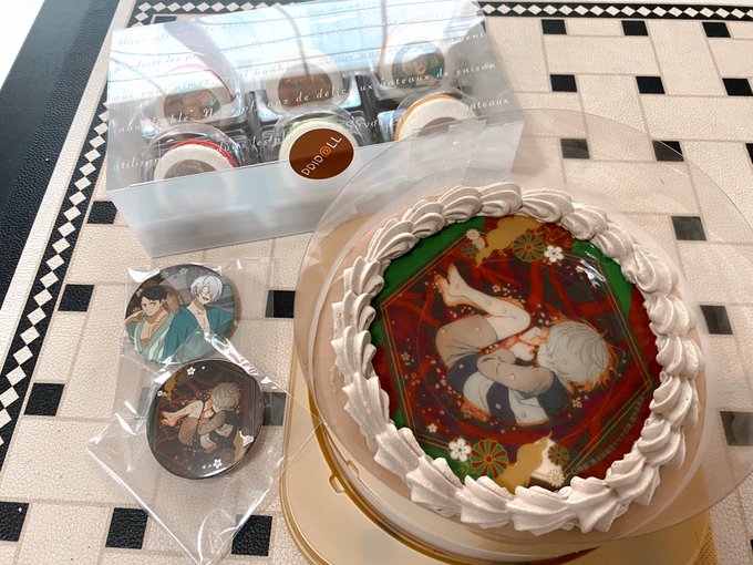 んぎだぢゃあぁあ👹👁️💧😭コレ諦めてたの頼めてよかったお仕事がんばる🎂 https://t.co/dv7DT9jqG1