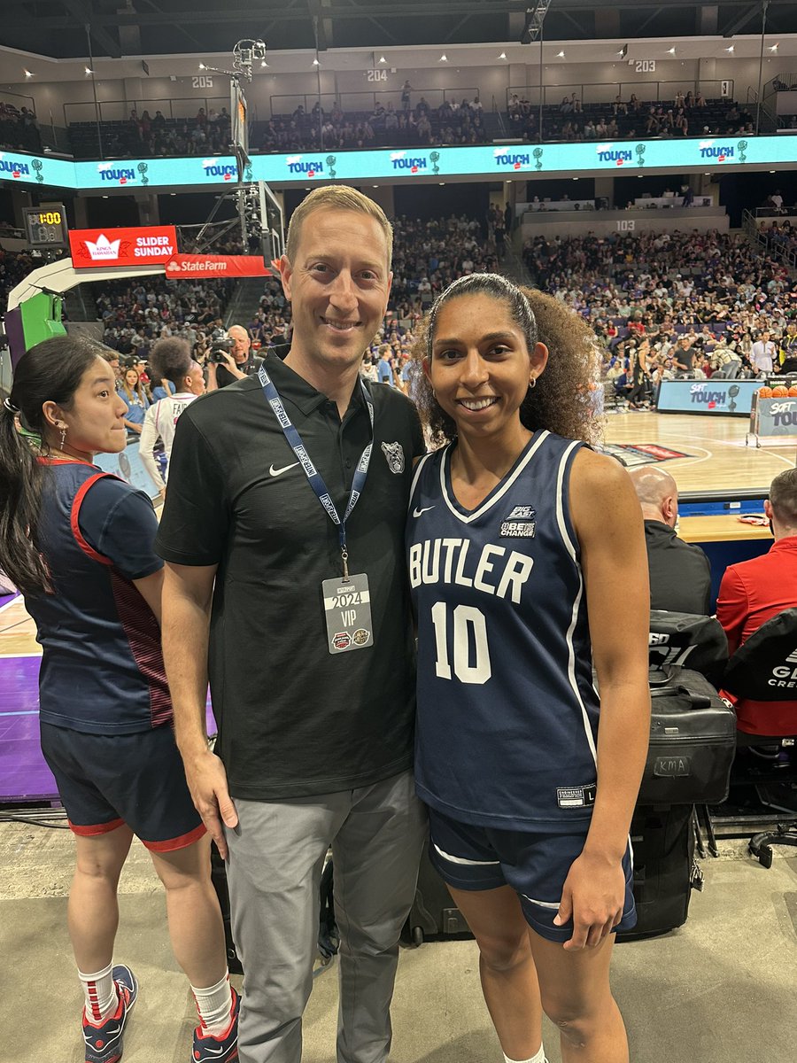 Proud of Rachel Kent for representing @ButlerUWBB on the national stage in the @CollegeSLAM! #ButlerWay #DawgsOnly