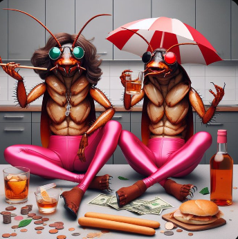 MeganFoxWriter's tweet photo. Thanks to @thelegalvices AI finally got the hotpants right @ThatUmbrella #RoachCash #CockroachCashTrain #TrampStampLawyer #Allegedly https://t.co/CB6YUBiaJQ