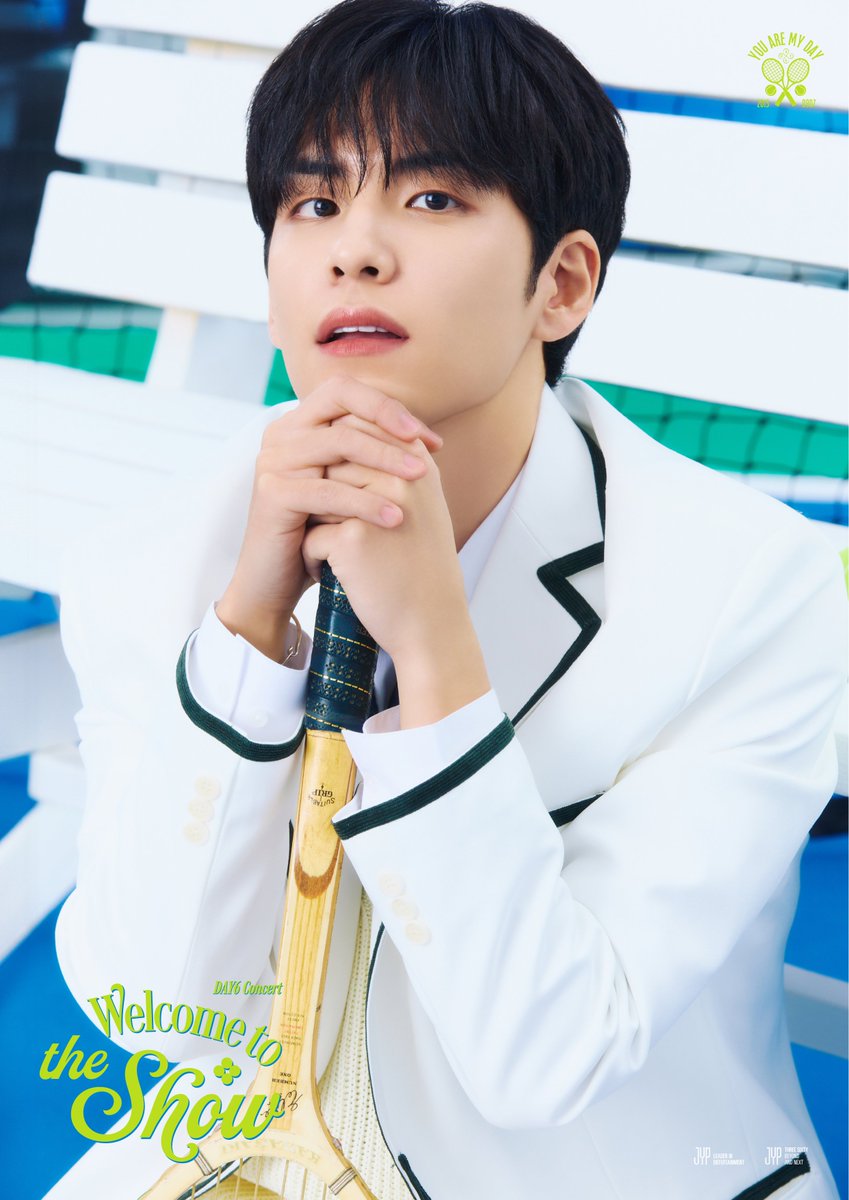 DAY6 CONCERT <Welcome to the Show>
Official Merch Concept Photo
#원필 #WONPIL

📅4.9 TUE 11:00 - 4.21 SUN 23:59 (KST)
🌐JYP SHOP

#DAY6 #데이식스
#DAY6_CONCERT
#Welcome_to_the_Show
#JYPSHOP #집샵