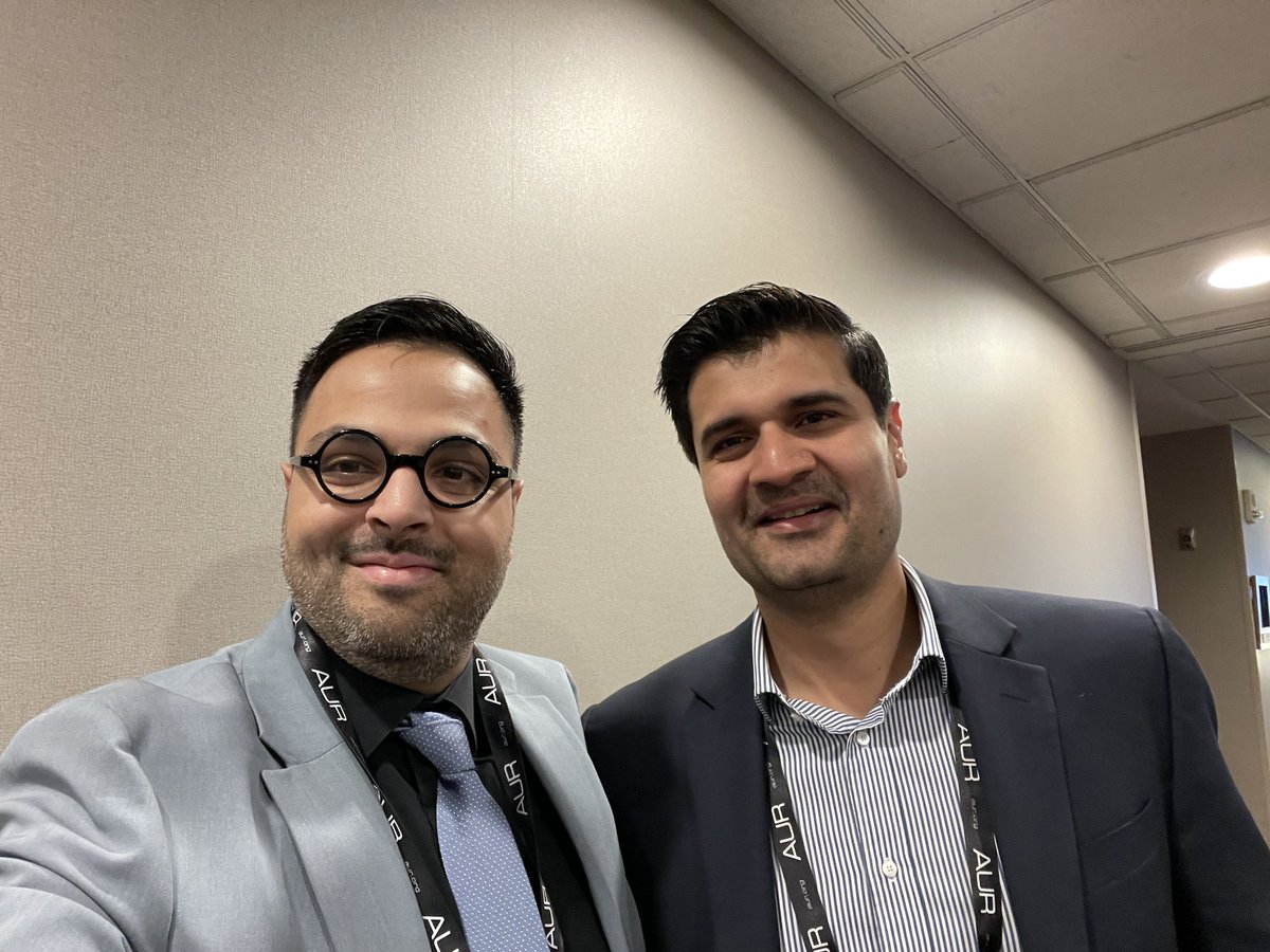 So grateful to have the chance to meet with my #iRad mentor @radtrivedi from @CURadiology @curadresidents @CUAnschutz at #AUR24 #AAR24! #Radiology #RadEd #RadX #RadRes @AURtweet @ACER_AUR @AMSERRads