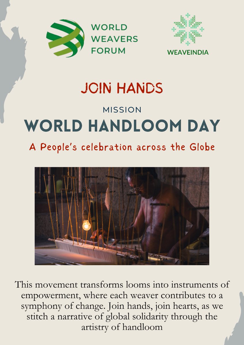 Your support truly makes a world of difference! By contributing to the WEAVEINDIA TRUST, you are not only supporting the livelihoods of skilled artisans but also safeguarding a rich cultural tradition and environment Payment Link rzp.io/l/3nmF814Q @poonamkaurlal