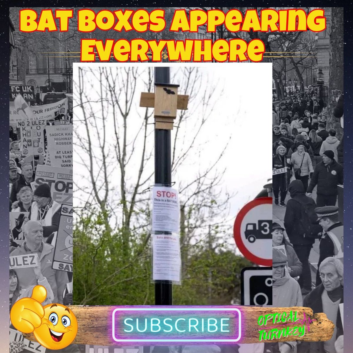 Bat Boxes slowing the new ULEZ camera installs!
#getkhanout #notoulez #wewillnotcomply
🎉👍💪🚫💪👍🚫💪👍🚫🎉