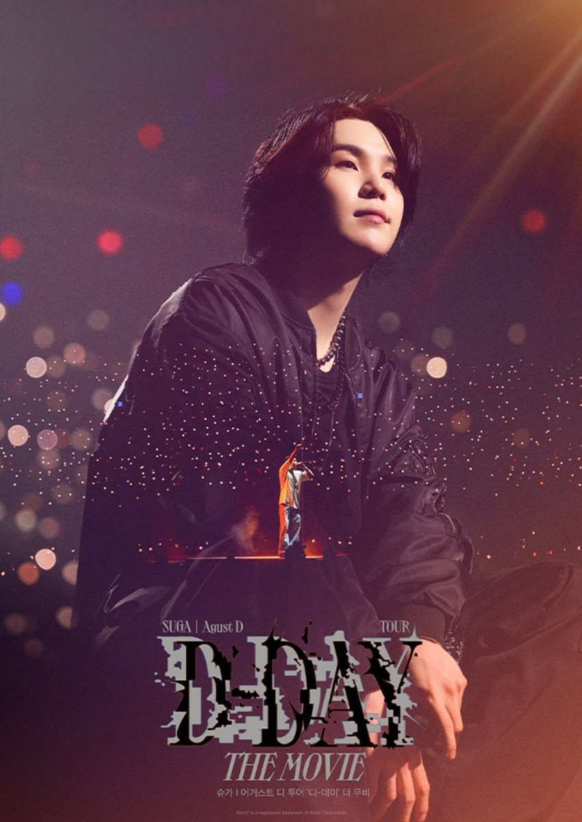 uarmydotori's tweet photo. SUGA | SUGA│Agust D TOUR 'D-DAY' THE MOVIE
포스터 IMAX 삭제 버전 공유

포스터 원본 사이즈                                                 포카 사이즈 https://t.co/YcACzynYlt
