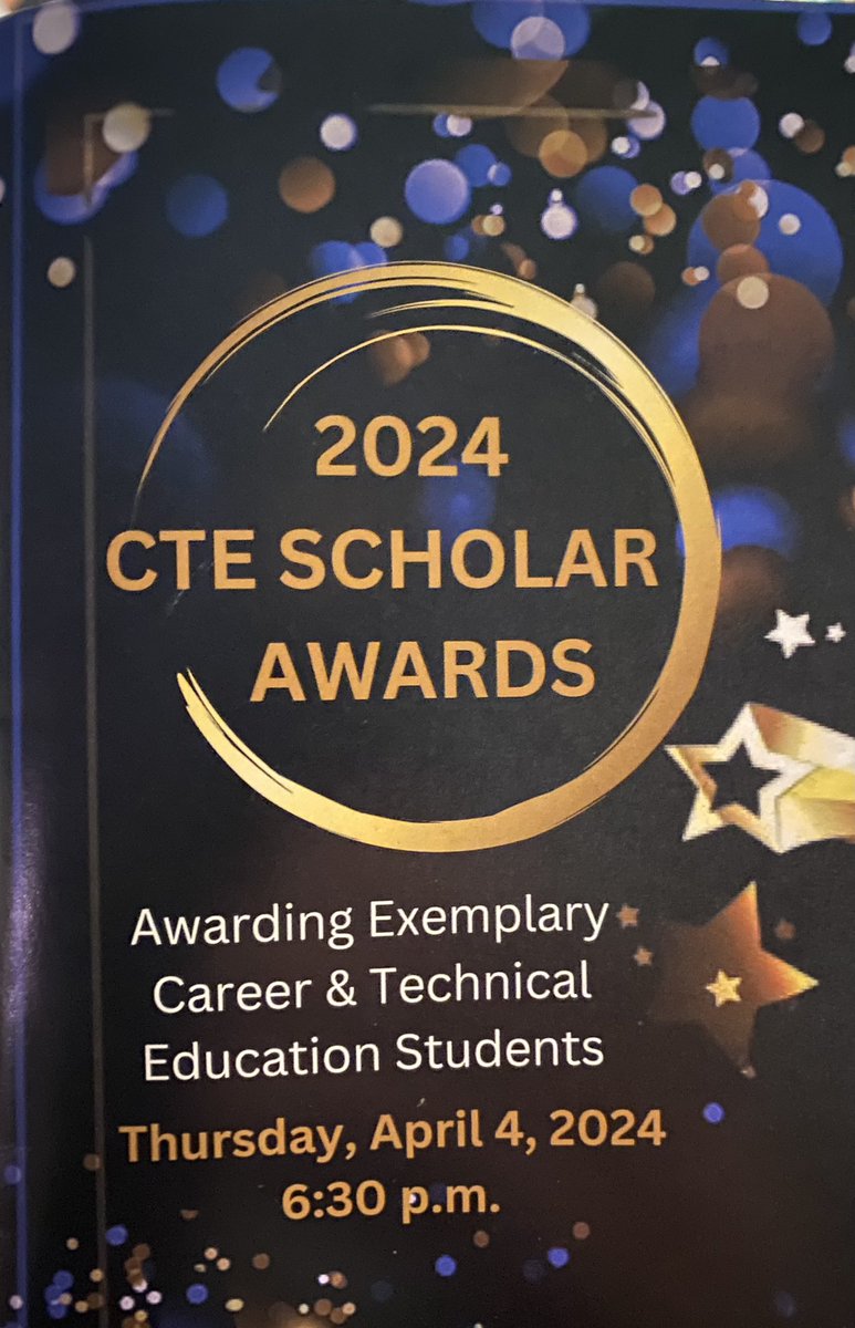 An incredible night at the CTE Scholar awards! I am so proud of my amazing students and thankful for working with the best CTE team! Thank you @msformoso and @BrowardCTE for a great night! @SpartanHhhs