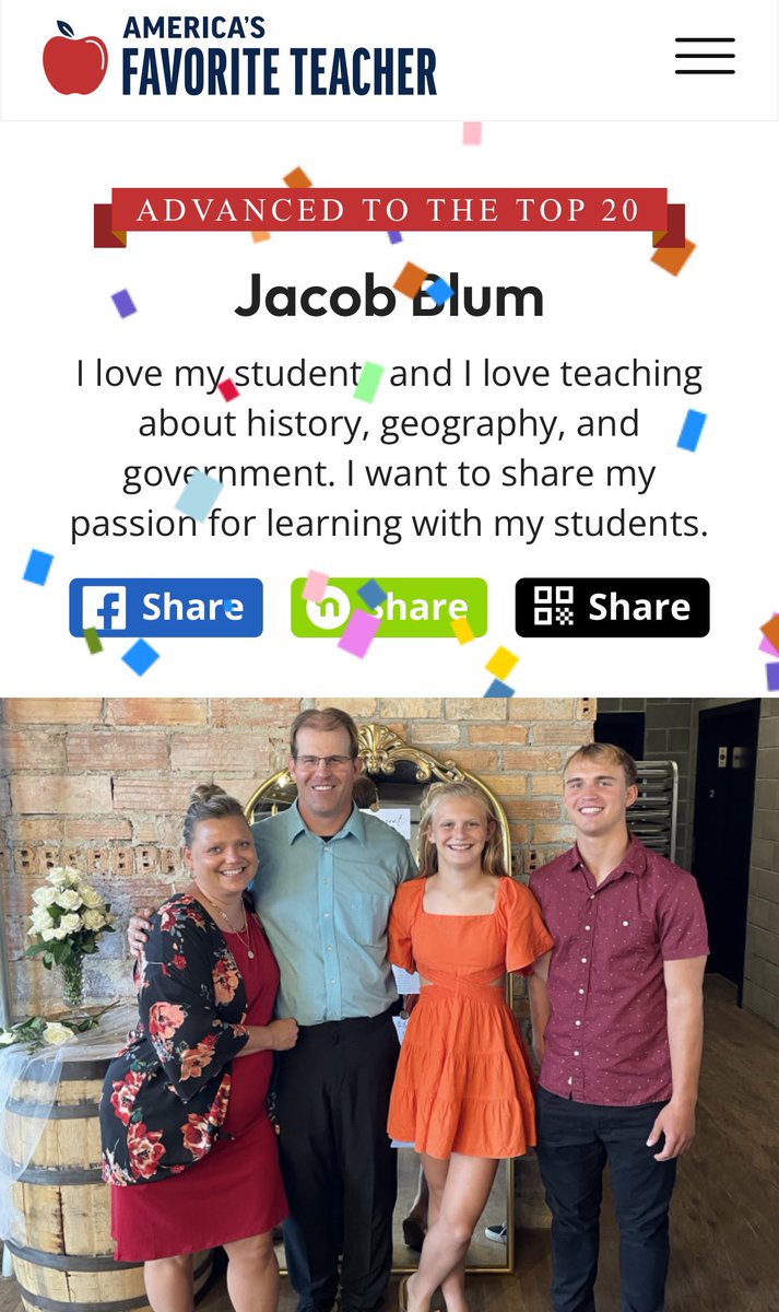 JacobBlum44's tweet photo. https://t.co/23c3DS1Kkm Thanks to everyone who voted! Now its on to round 2! https://t.co/kerPcYe4Gp