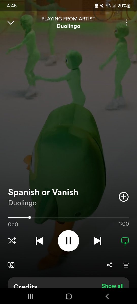watch me start to listen to this as a joke until it isn't a joke anymore