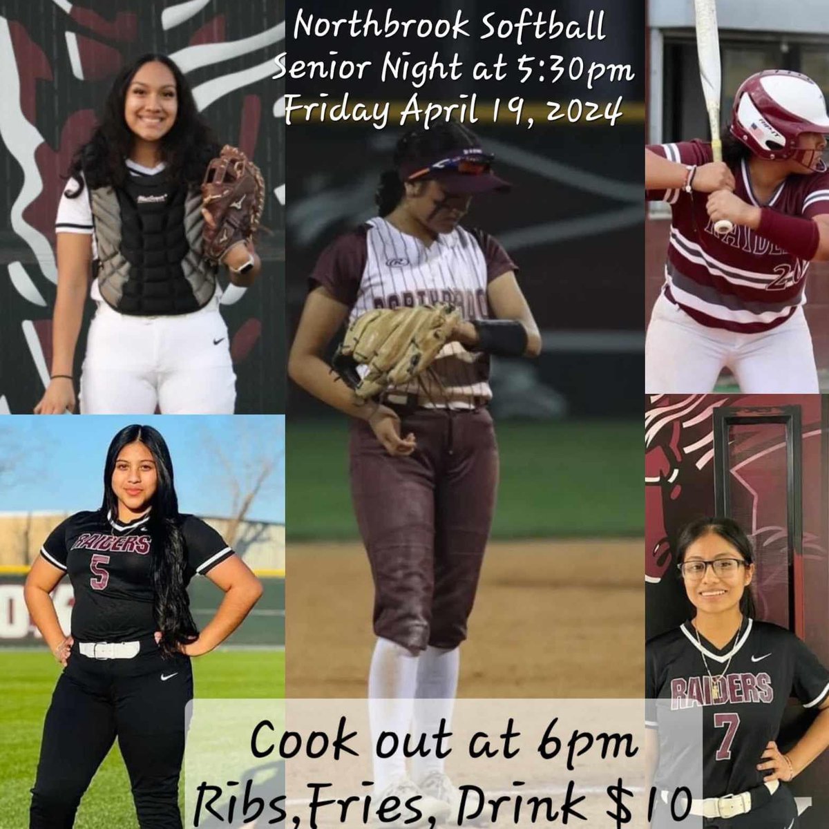 Our softball girls are doing a BBQ fundraiser. Please consider supporting them by purchasing a BBQ plate. Please also SHARE this post on your social media platforms and/or with your friends/family.