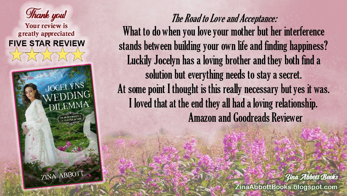 ZinaAbbott's tweet photo. Always grateful for those 5-Star reviews!
JOCELYN’S WEDDING DILEMMA, The Matchmaker and the Mother-in-Law, Book 2
#Historical
#HistFic
#HistoricalFiction
#sweetromance
#Romance
#westernromance
#western
#CleanRead
https://t.co/sBZebzzHzF https://t.co/MRlGiG5bMj