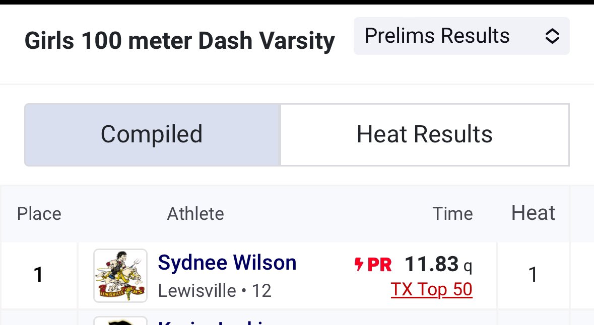 Let’s gooo @sydnee_wilson11!! On to Area! #TheLEW @lhscc_track