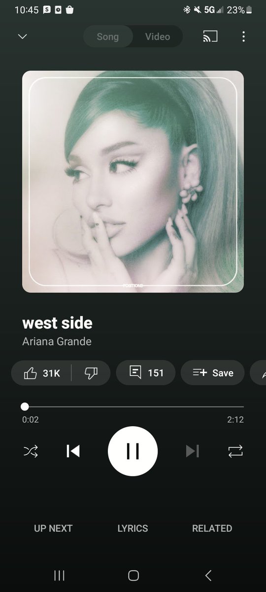 I'm Bringing My Toys!!!
✌🏻😘🧲🔥🎶
#westside
#ArianaGrande
#Positions
#2020StudioAlbum
#StudioAlbum
#2020RAnB
#RAndB
#2020PopMusic
#PopMusic
#Popage