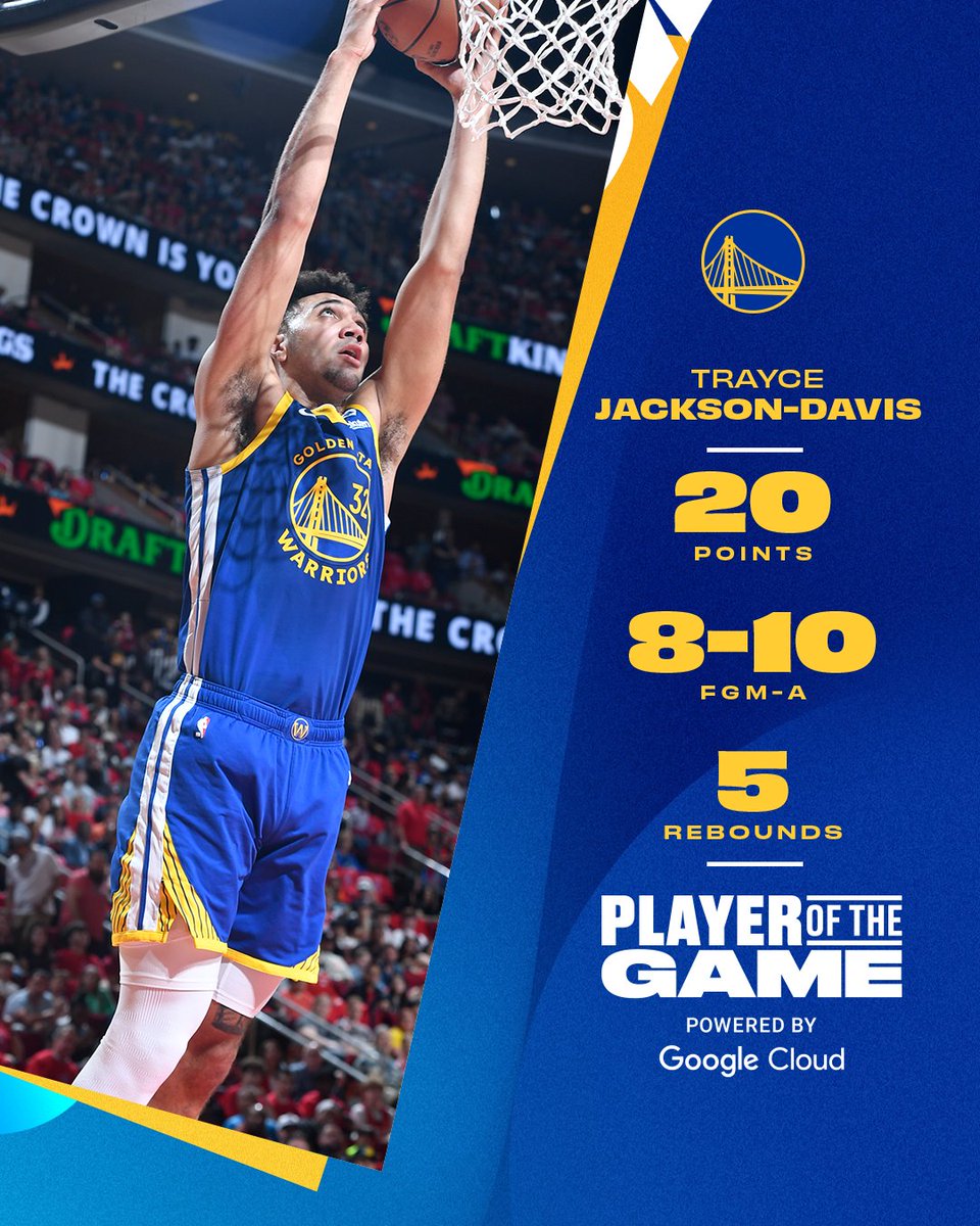 No. 32 with a career high in points tonight 🙌 Player of the Game, powered by @googlecloud