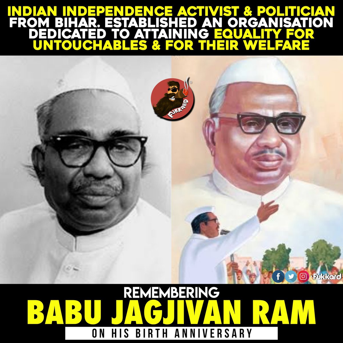 Remembering #BabuJagJivanRam