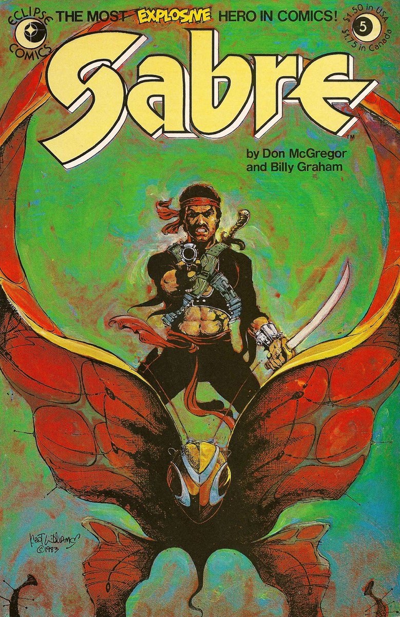 ScottlandHard's tweet image. Eclipse Comics, the jewel of the dollar bin. Half the story at twice the price would still be a bargain.

#zot #crossfire #axelpressbutton #sabre #eclipsecomics #eclipse #comics