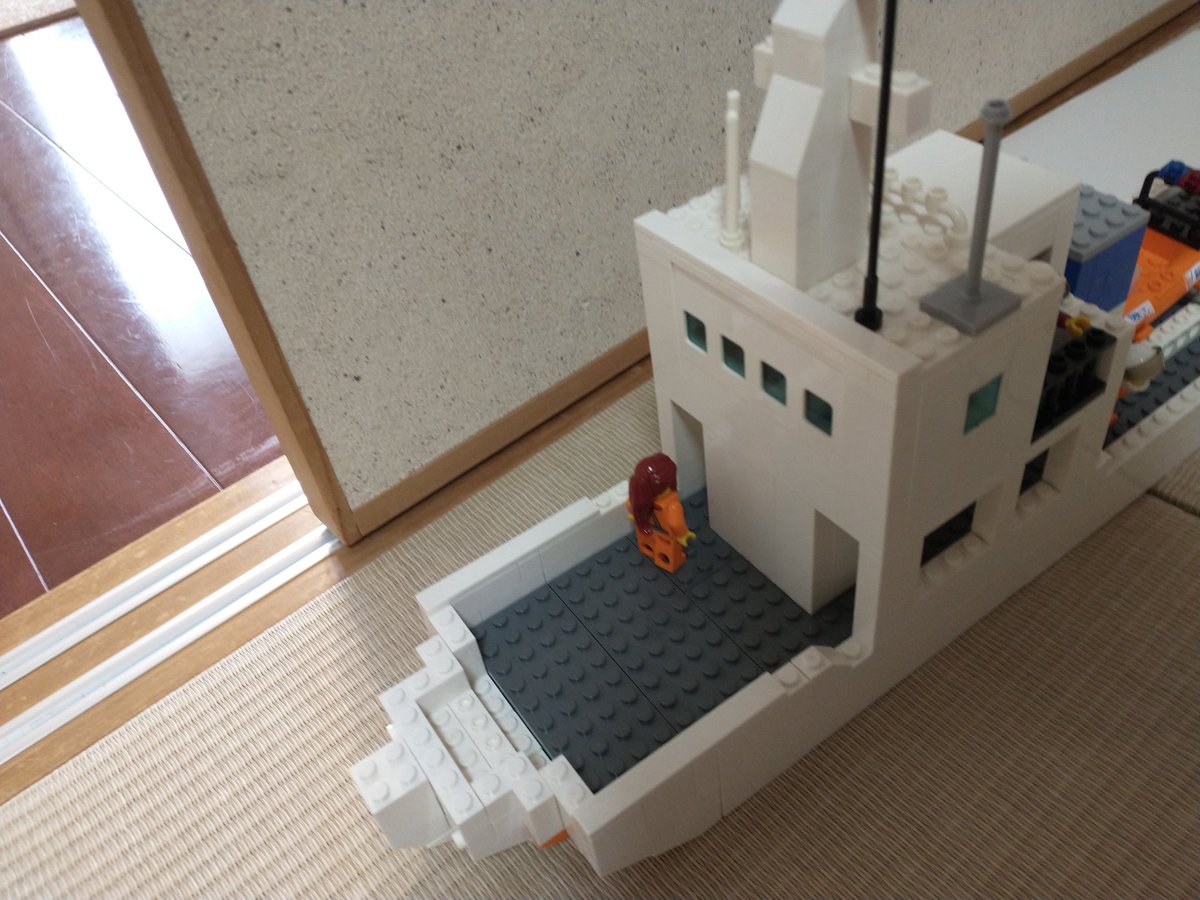 LEGO8181van's tweet photo. 新しい海上保安庁の船
あと少しで完成 https://t.co/bWzR4icSHh