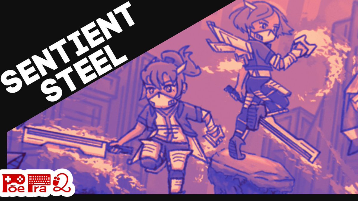 Conferimos SENTIENT STEEL, do <a href="/EtcherDev/">etcher</a>, jogo de ação em plataforma 2D onde você enfrenta máquinas controladas por uma inteligência artificial.

#sentientsteel conta com cooperação local para 2 jogadores.