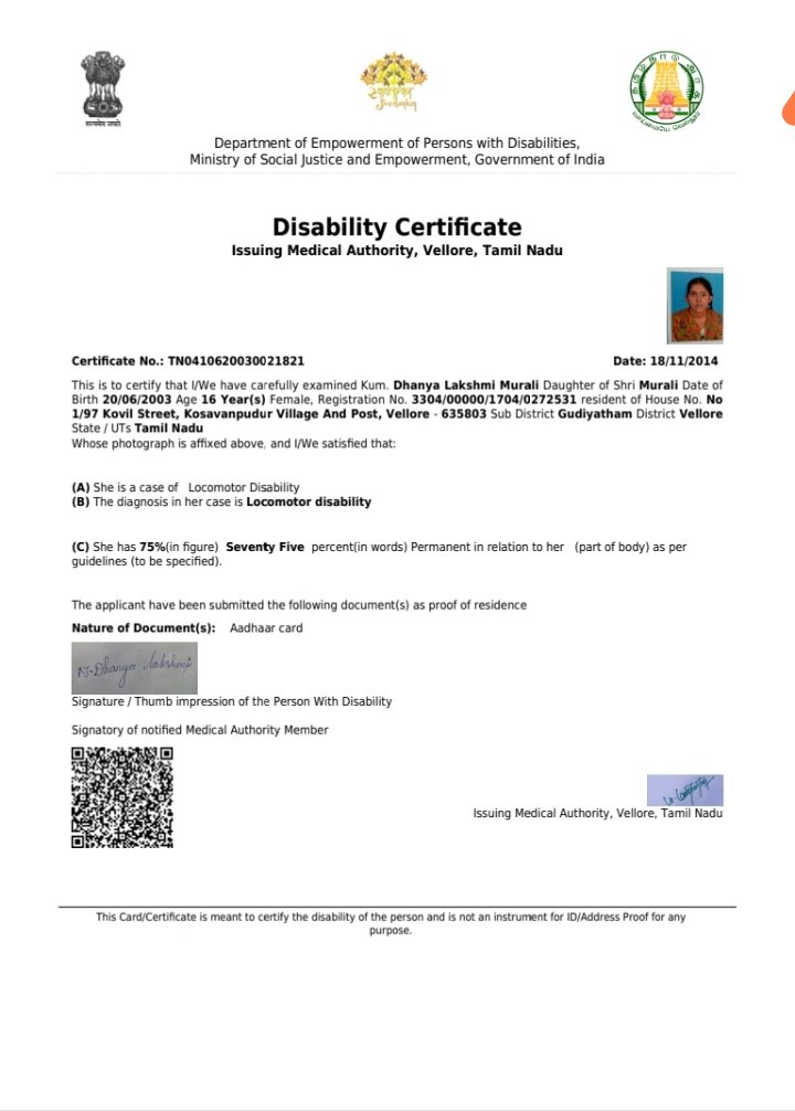 yaadeesh's tweet photo. @dmkathiranand PHONE NO. 8300822949
EMAIL.   6yadish@gmail.com
Address  k. V kuppam, VELLORE district, tn
NAME: DHANYALAKSHMI M
NAME OF COLLEGE STUDYING : COLLEGE OF ENGINEERING GUINDY   (CEG)   ANNA UNIVERSITY CHENNAI
NAME OF COURSE : FOURTH YEAR  B.E ( GEO INFORMATICS DEPARTMENT) FINAL SEM https://t.co/0FMhpiZkaE