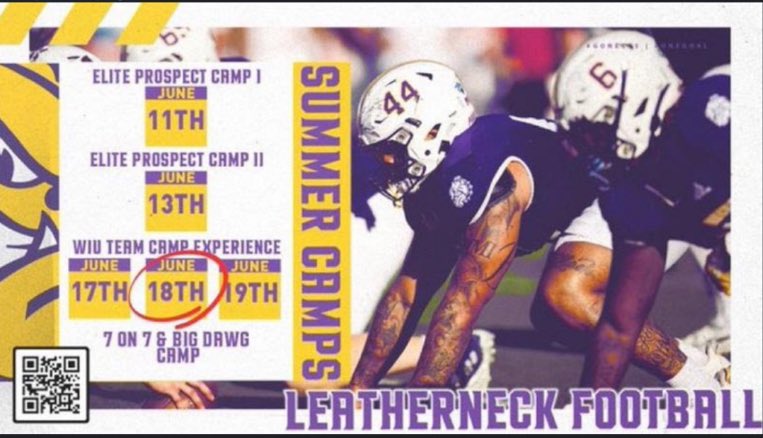 Valshun Powe (@valshunpowe) on Twitter photo Thank you <a href="/CoachWalkerIV/">𝐄𝐥𝐯𝐞𝐧 𝐖𝐚𝐥𝐤𝐞𝐫 𝐈𝐕</a> and @WIUfootball for the invite see you in June!!
<a href="/BrauchtKevin/">Kevin Braucht</a> <a href="/CPHighland/">Coach Highland</a> <a href="/GoSaintsFB/">Bloomington Central Catholic Football</a> <a href="/QBHitList/">QBHitList.com</a> <a href="/ThrowItDeep/">Throw It Deep</a> <a href="/IlliniPrairie/">Illini Prairie Conference</a> <a href="/QBUniverseQBU/">QBUniverse</a> <a href="/nexgenscouting/">Keith Smilie</a> <a href="/NxtLevelAtx/">Next Level Athletix</a> <a href="/EDGYTIM/">Timothy “EDGYTIM” OHalloran</a> Thank you <a href="/CoachWalkerIV/">𝐄𝐥𝐯𝐞𝐧 𝐖𝐚𝐥𝐤𝐞𝐫 𝐈𝐕</a> and @WIUfootball for the invite see you in June!!
<a href="/BrauchtKevin/">Kevin Braucht</a> <a href="/CPHighland/">Coach Highland</a> <a href="/GoSaintsFB/">Bloomington Central Catholic Football</a> <a href="/QBHitList/">QBHitList.com</a> <a href="/ThrowItDeep/">Throw It Deep</a> <a href="/IlliniPrairie/">Illini Prairie Conference</a> <a href="/QBUniverseQBU/">QBUniverse</a> <a href="/nexgenscouting/">Keith Smilie</a> <a href="/NxtLevelAtx/">Next Level Athletix</a> <a href="/EDGYTIM/">Timothy “EDGYTIM” OHalloran</a>