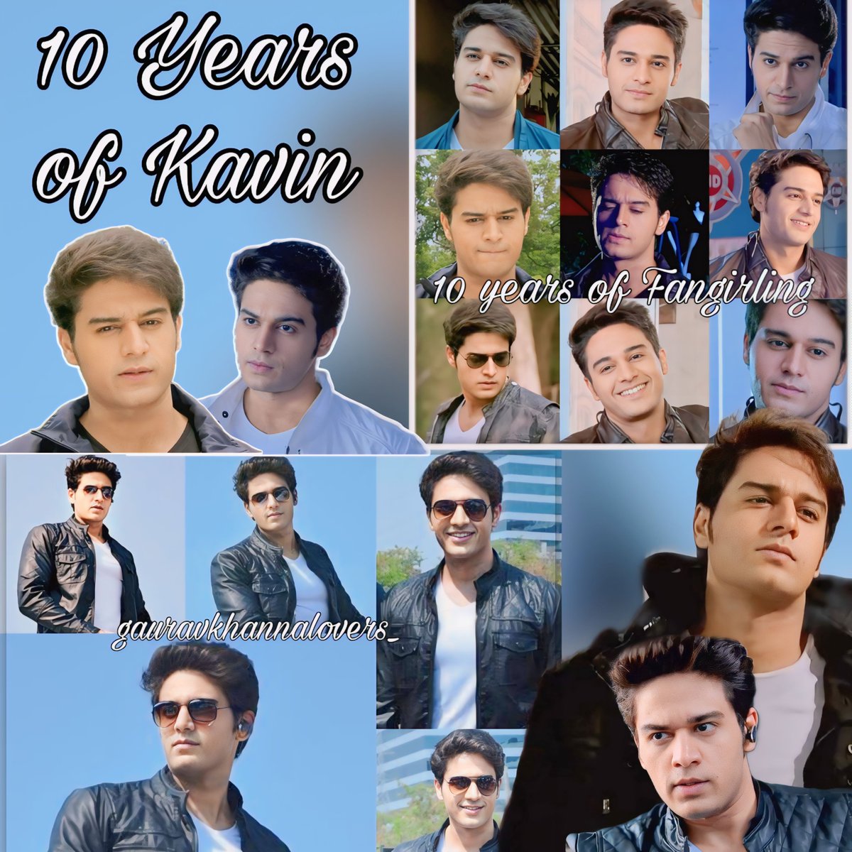 gauravklovers's tweet photo. It's almost a decade of me fangirling Gaurav sir , I feel so lucky to fangirl such an amazing idol🥺 Congratulations Sir for completing 10 Years as Kavin , one of the best cop &amp; ch who is still ruling hearts💙
#GauravKhanna #CIDKavin 
#10yearsofGKasKavin 

#AnujKapadia https://t.co/vZvvNttAH0
