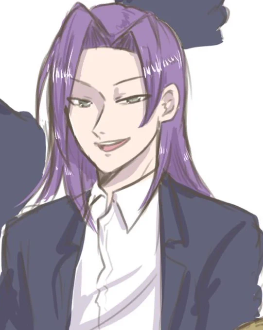 5億年前に描いた学園ハンサムの絵です 