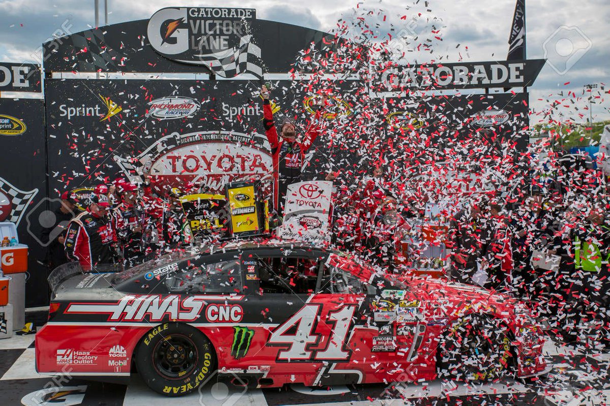 On this day in NASCAR history - Kurt Busch won the 2015 Toyota Owners 400 at Richmond