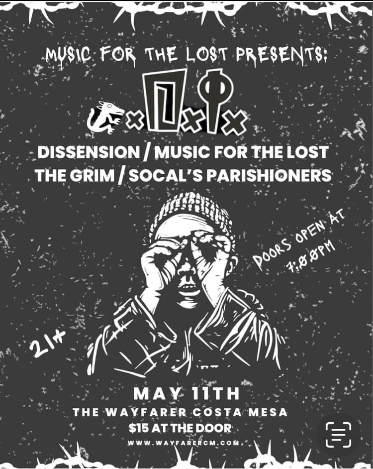 We are coming to Costa Mesa May 11th! Advanced tickets recommended. #eventbrite #thegrim