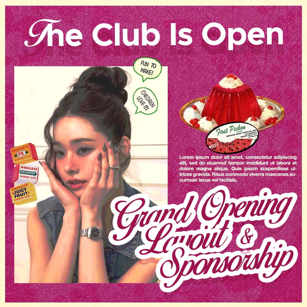 help repost? thankyou

hi brunch buddies, after a long wait finally “BRUNCH CLUBS IS OPEN” 🍪🍰 for layout &amp;&amp;&amp; sponsor 🎀🍒 

🍭: 5-9 april 2024
🍧: 15.30 WIB

don’t forget to tell your friends to sit with tina at the club! 🧸🛍️

#zonauang #zonaba