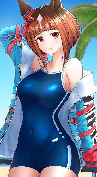 ユニスク+勝負服のトランセンドちゃん
「どうしたの～トレちゃん?」
#ウマ娘 #トランセンド 