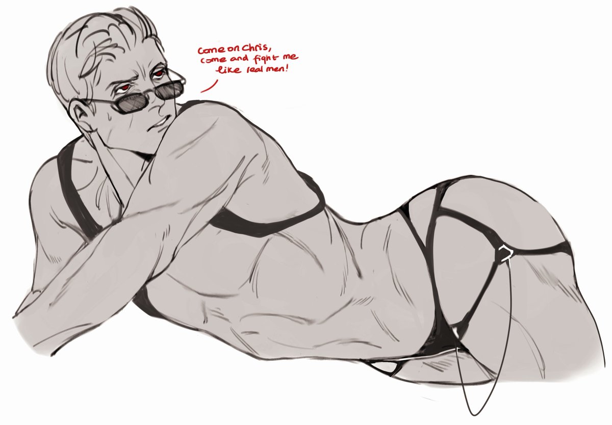 RE5 if Wesker was straight to the business and quit being silly 

#AlbertWesker 
#chrisker
#ResidentEvil