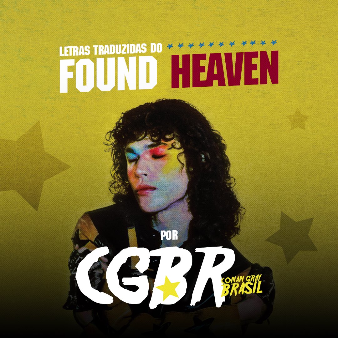conangraybrasil's tweet photo. THREAD: Tradução das músicas INÉDITAS do “Found Heaven”, o novo álbum de Conan Gray. https://t.co/DT0nEh32KT