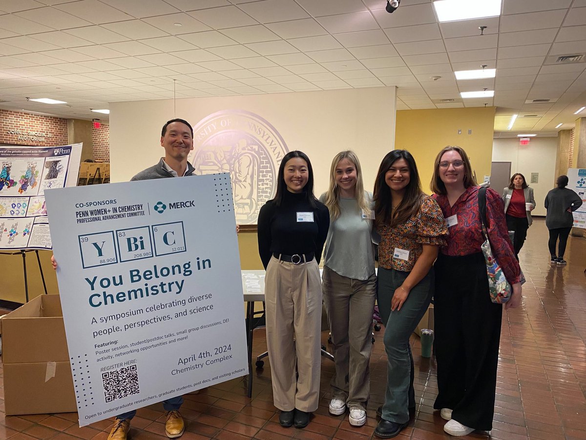 Thank you <a href="/Merck/">Merck</a> and UPenn for hosting the You Belong in Chemistry event. What an awesome opportunity to network and share chemistry with our Philadelphia neighbors!