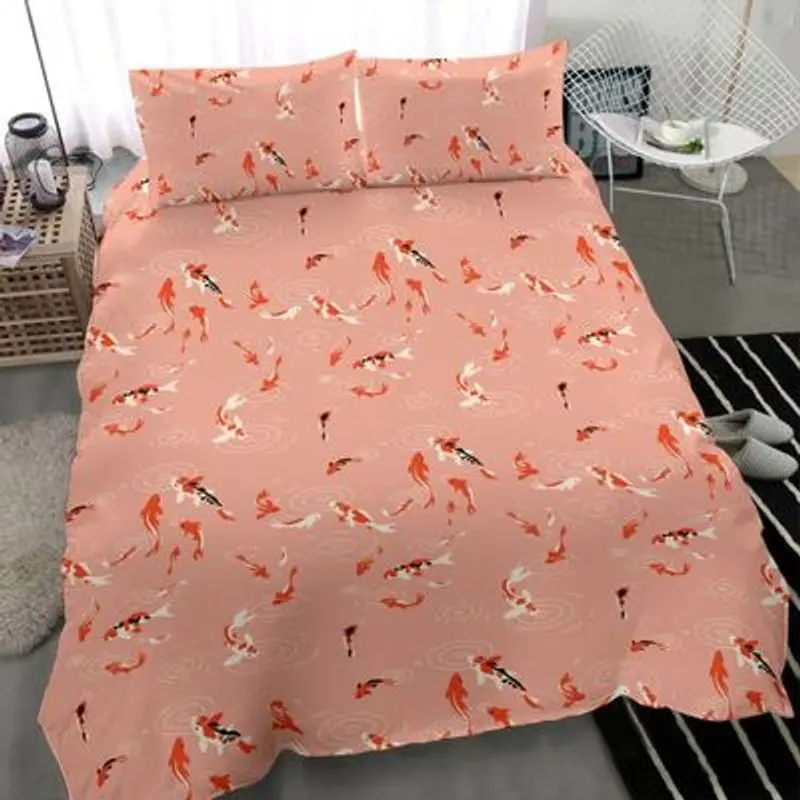 dreamrooma's tweet image. Embrace the beauty of spring with our Japanese Koi Fish Bedding Set on a pink background! 🌸🐟 Ideal for spring lovers. 
Shop now: dreamrooma.com/japanese-koi-f…
#JapaneseKoi #SpringBedding #HomeDecor