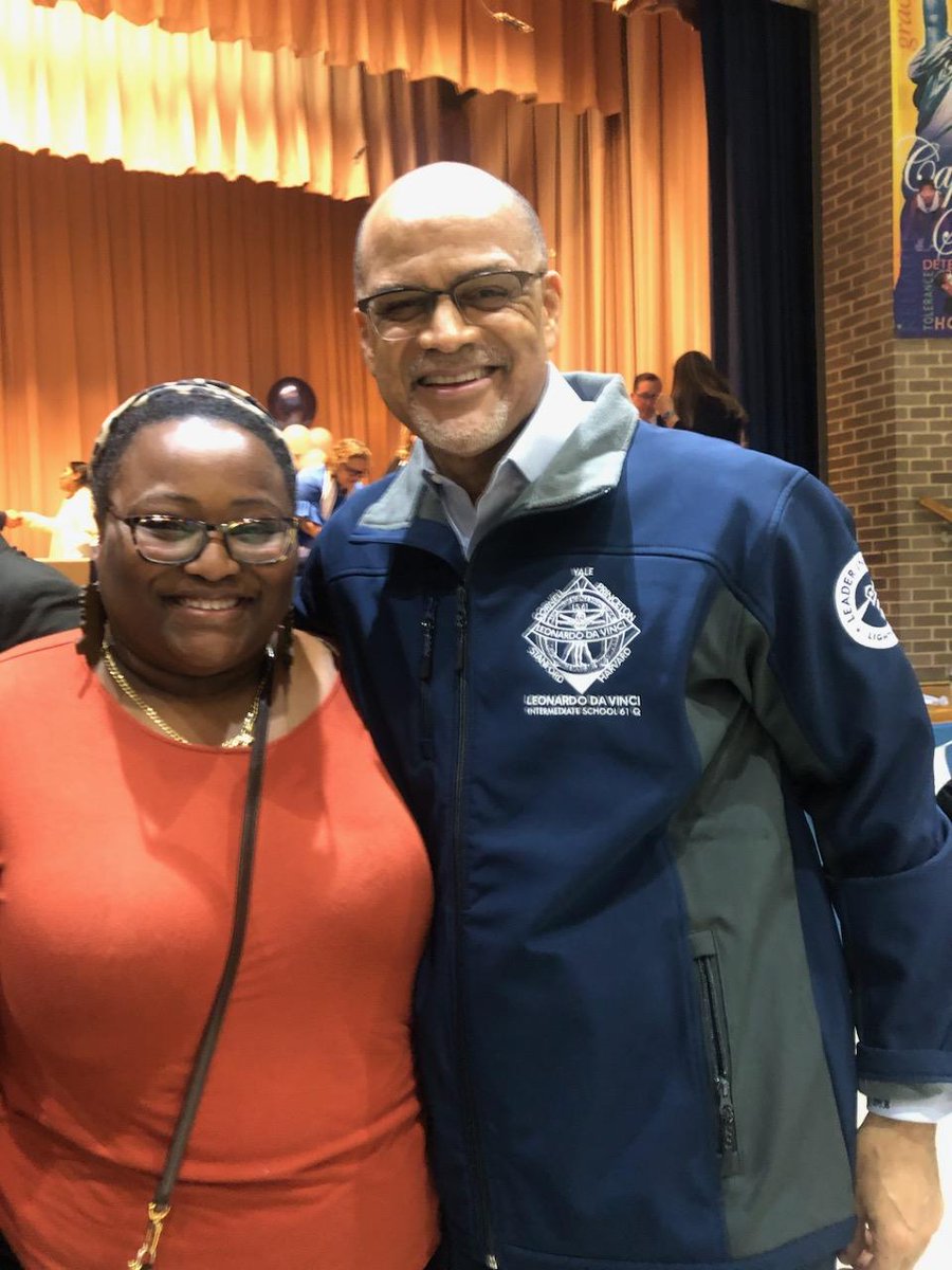 AfricaDunn's tweet photo. Exciting evening in District 24! Our CEC Town Hall with Chancellor Banks was insightful, student-centered, and brimming with community engagement. It's evident that everyone shares a commitment to educating ALL of our children. @NYC_District24 #D24in24 @DOEChancellor https://t.co/SUuqQl0Bky