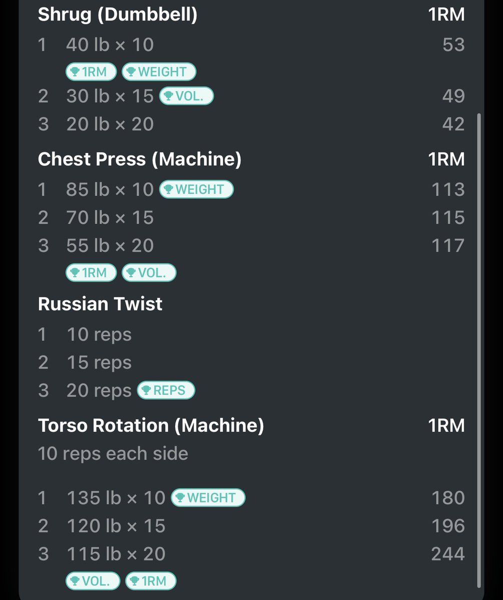 Btw this is the workout i did tonight. shit was FYE!