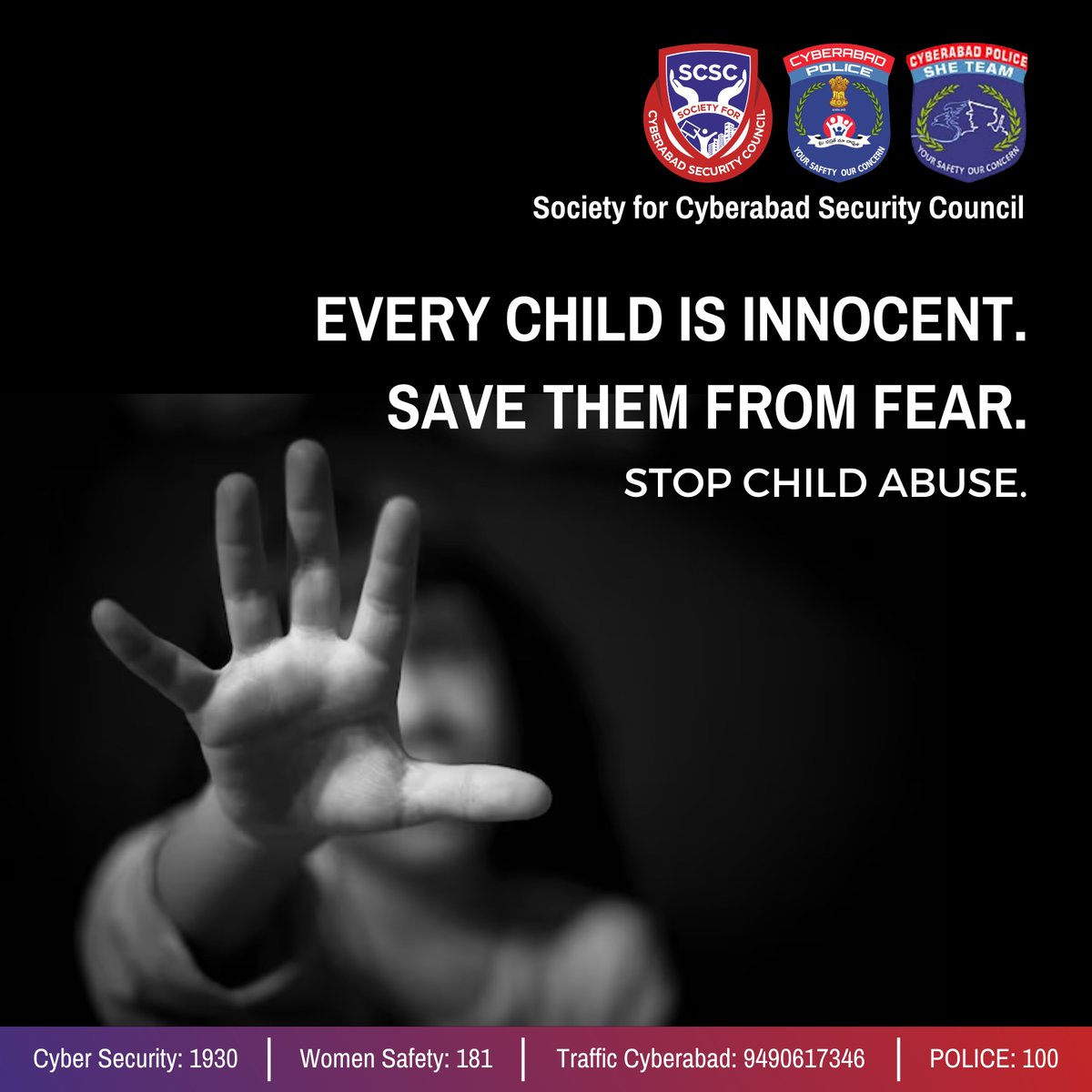 🚸💙 Every Child is Innocent. Let's Save Them from Fear. 💙🚸 Children deserve a childhood free from fear and harm. It's our collective responsibility to protect them and ensure their safety. Let's unite in our commitment to safeguarding the innocence of every child. Together