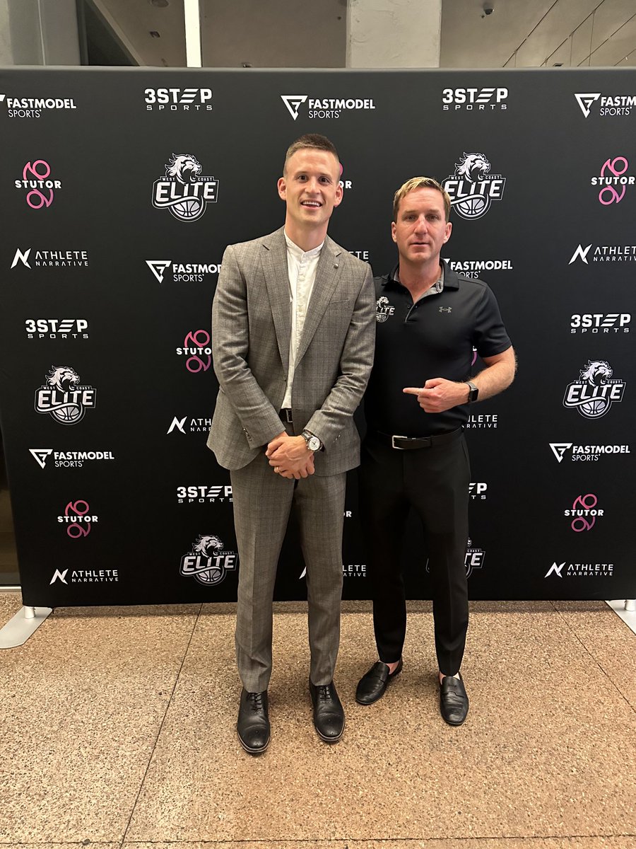 Appreciate future NBA President Jordan Gazdik one of most talented people I have ever met. Does an incredible job. Grateful to have him on the team. Here at WCE Final 4 Experience 2024.