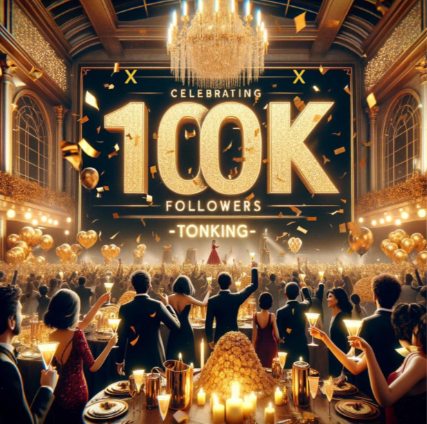 #TONKingCommunity #TON 🚀 We've hit 100K followers on X in just 10 weeks of launch! Huge thanks to our amazing community for your trust and support. Let's aim higher, together! 🌟 Please share this to help spread the word. #TONKingToken #Crypto #Blockchain