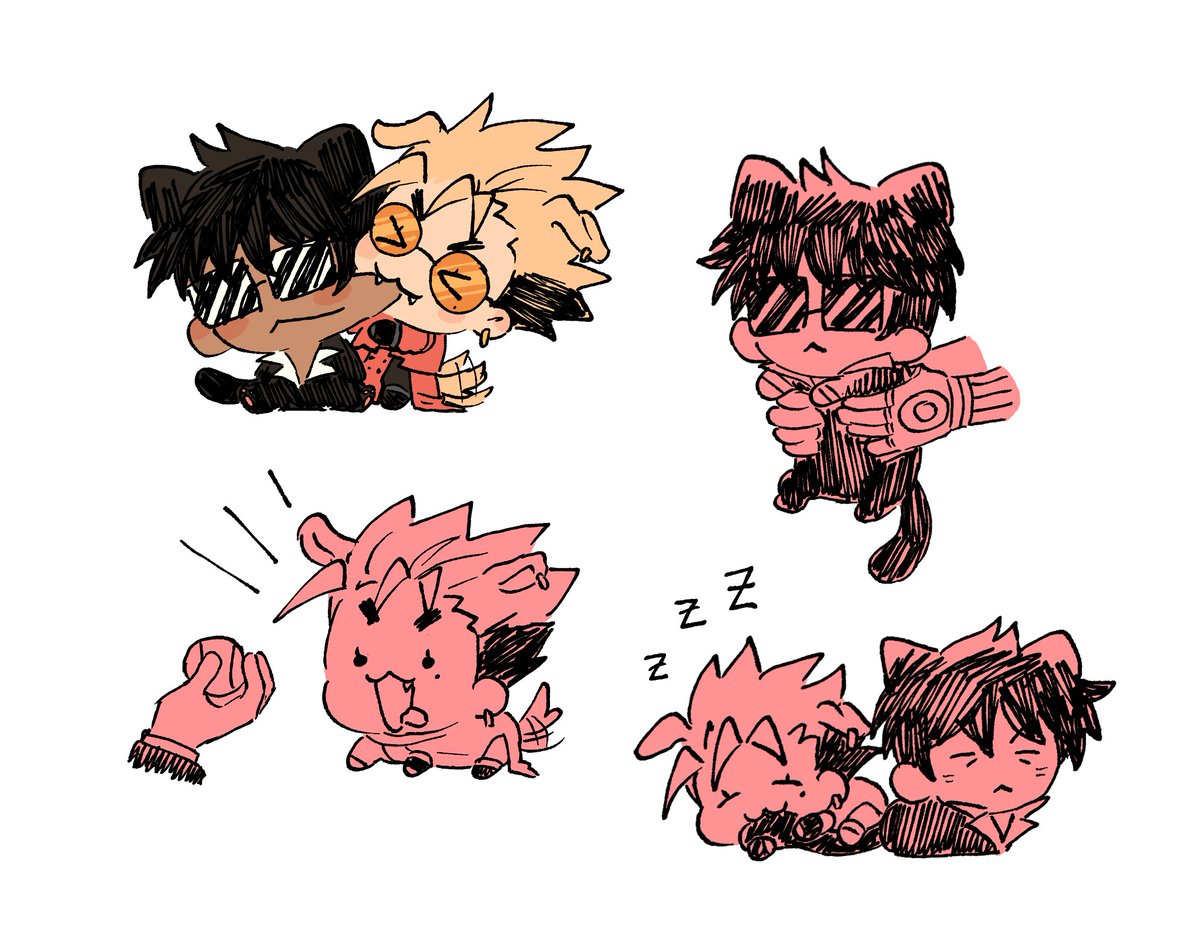 robotcowboys's tweet photo. meow meow #trigun https://t.co/bavl4hZ4gP
