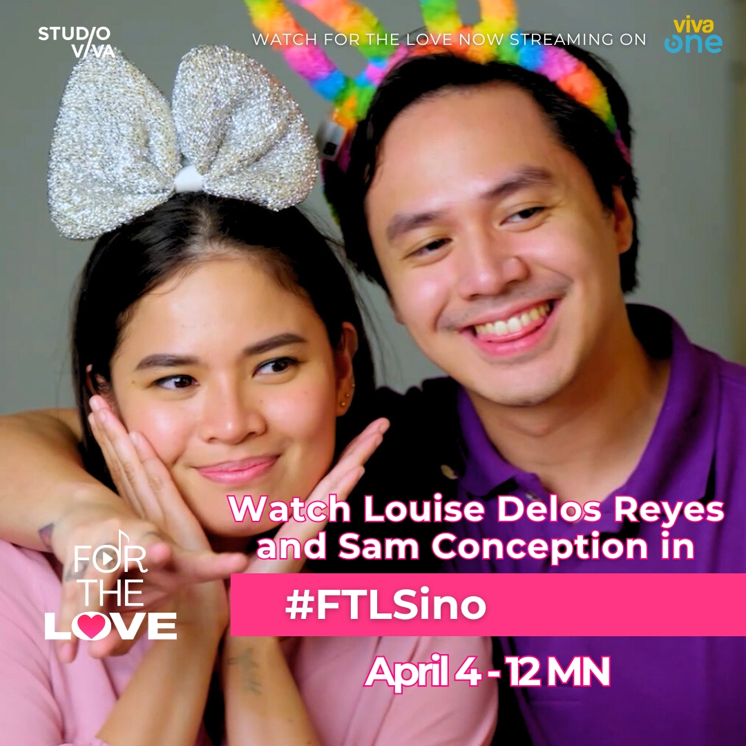 StudioVivaPH's tweet photo. Naniniwala ka ba sa powers ni destiny?

If oo, panoorin ang 'For the Love: Sino' starring Louise Delos Reyes and Sam Concepcion on Viva One: https://t.co/ZjxiJSYyHg

#FTLSino
#LouiseDelosReyes
#SamConcepcion
#StudioViva https://t.co/2z2tzmAYNR