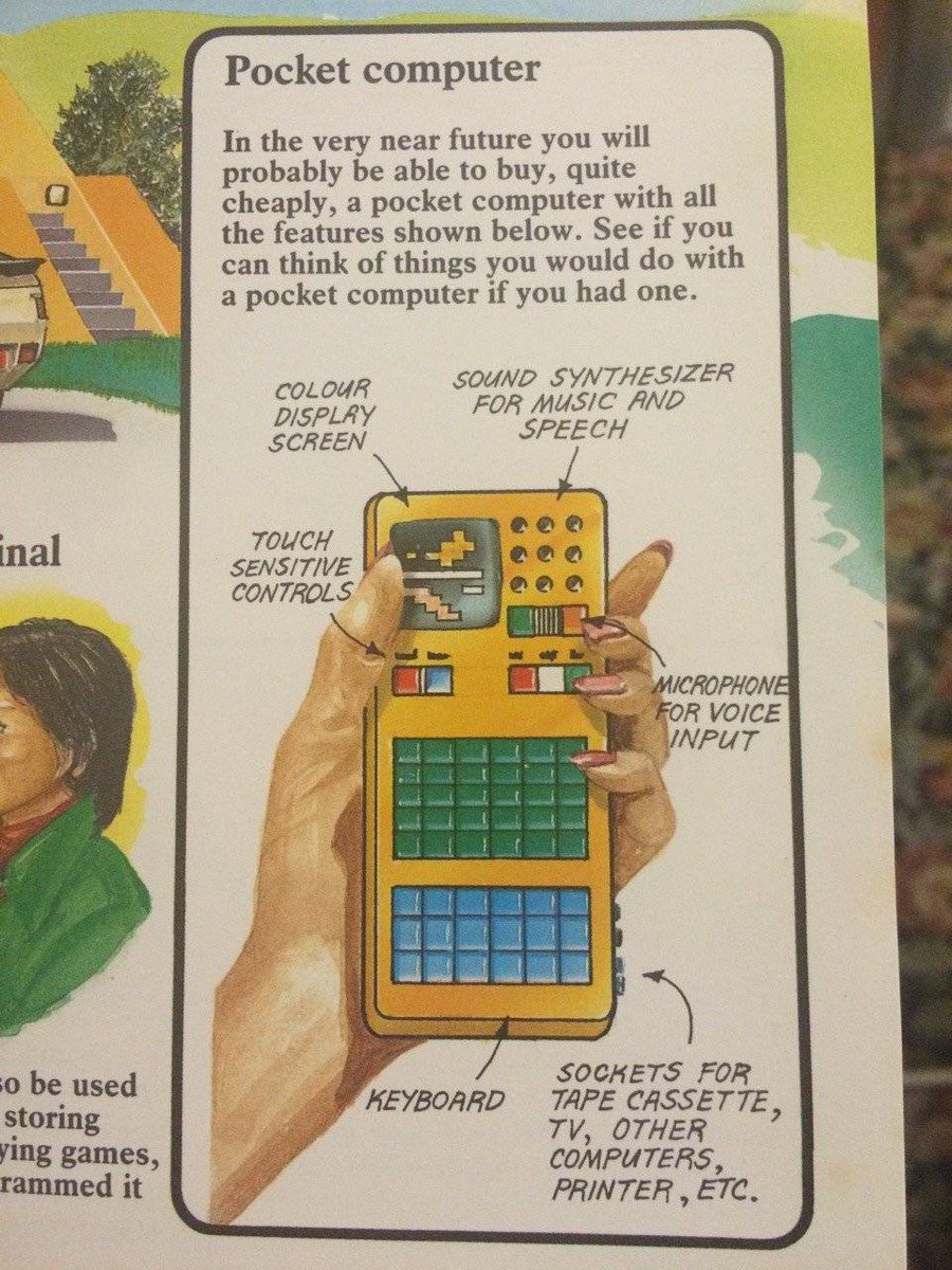 From a 1970s book about Computers.