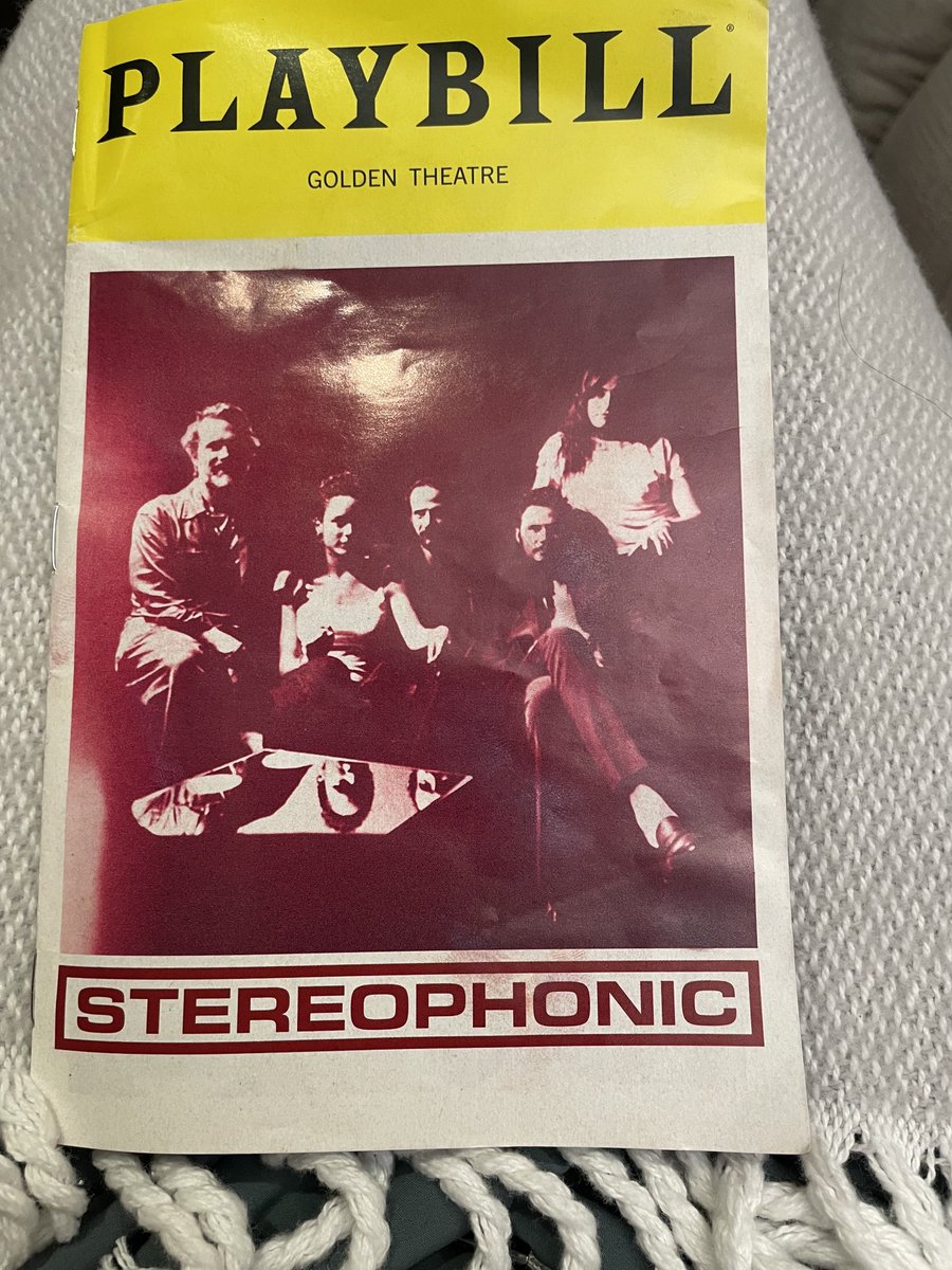 ADetsky's tweet image. We saw the second preview of ⁦⁦@stereobway⁩ tonight. EXCEPTIONAL THEATRE! All but one member of the cast are having their bway debuts. They are all great. It’s a limited run. Don’t miss out; go see it.