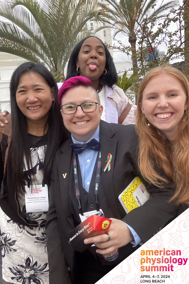 Having fun at #APS2024 <a href="/daysh23/">Adaysha Williams, MSc, PhD</a> <a href="/LaurenYunker1/">Lauren Yunker</a>