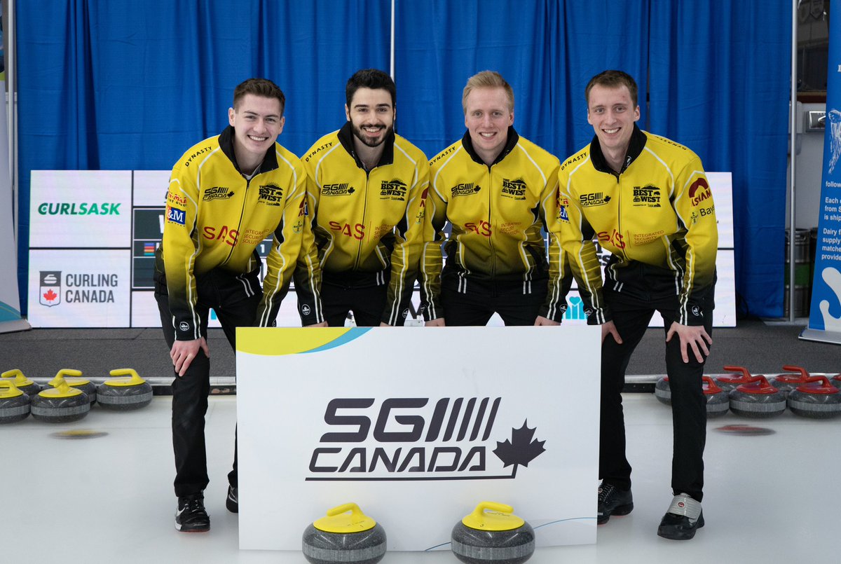 💛🦬 Team Manitoba 🦬🖤 Team McDonald Team Watling Team Cherwinski Team Wiebe #BOTW2024 | @CurlManitoba