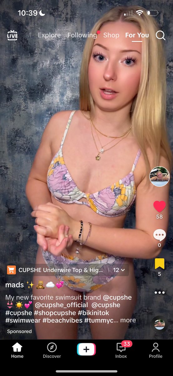 Does anyone else experience this? 😅

You’ll just be scrolling through your TikTok fyp and all of a sudden you see YOURSELF FROM A SPONSORED POST 😭🤣

I think it’s so funny when this happens

#ugc #ugccreator #ugccommunity