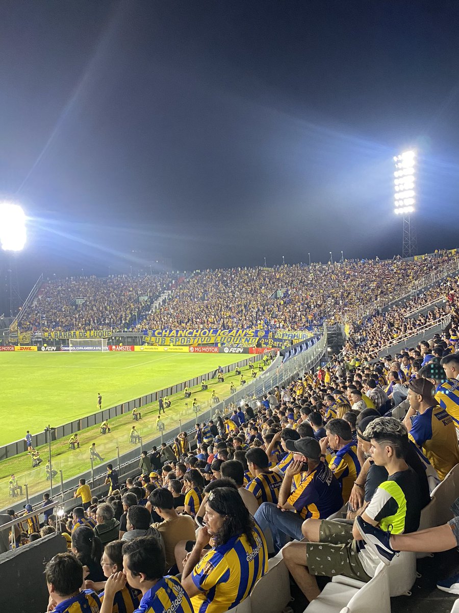 Siempre estamos y siempre vamos a estar 💙💛<a href="/SpLuquenOficial/">Sportivo Luqueño</a>