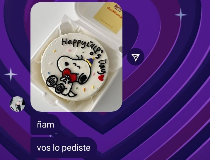 duazzlity's tweet image. MI NOVIO ME DIO UN PASTEL DE SNOOPY SOY TAN FELIZ 💘💘