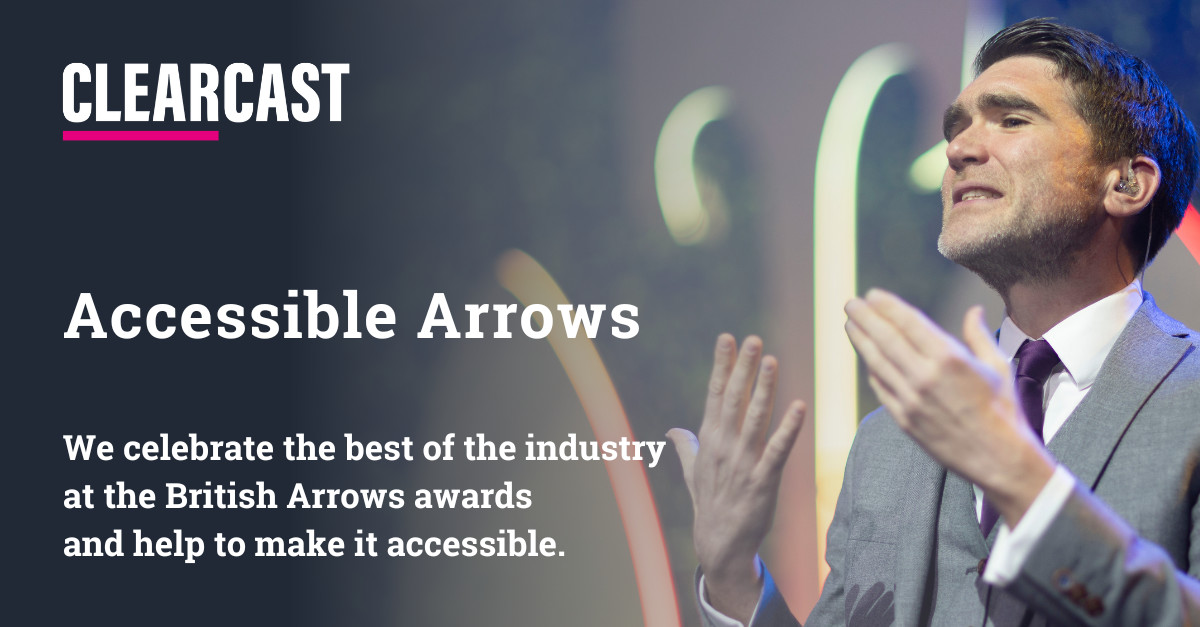 Read about the big night that celebrates moving image advertising and how we got involved. 🎉 bit.ly/4cIH1n4 #AdAccessibility #Accessibility #Advertising #Subtitles #BSL #BritishArrows @britisharrows