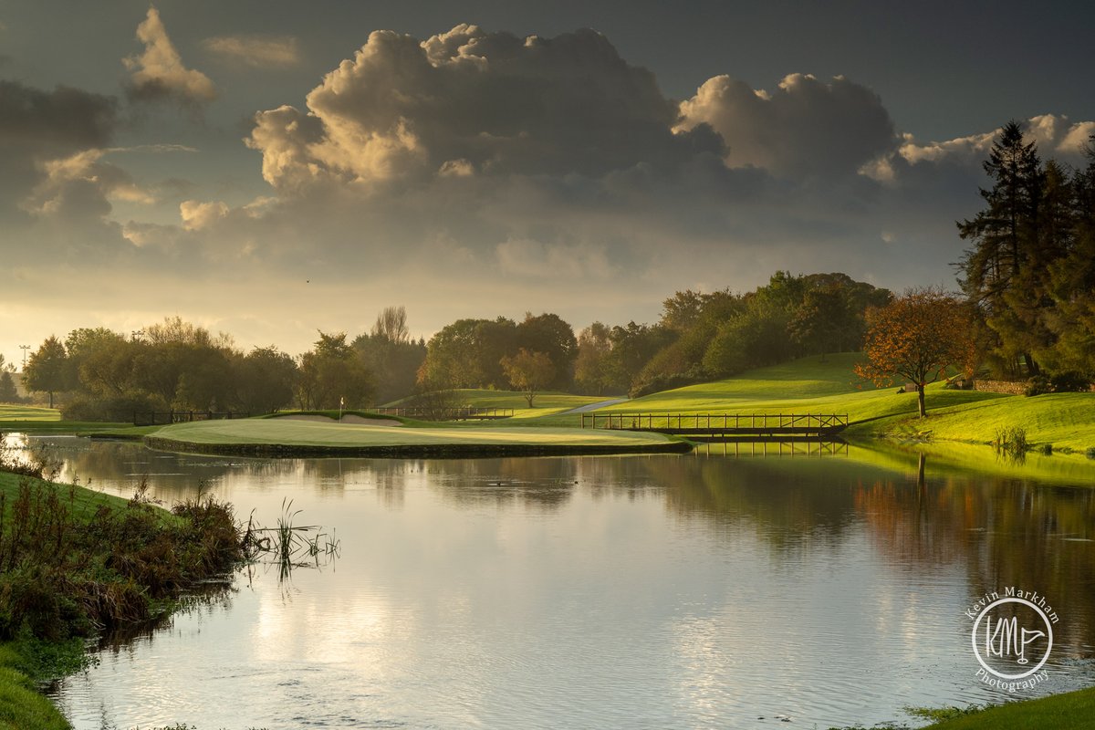 Playing @druidsglen later today... I don't fancy the par-3 12th or 17th in this wind!