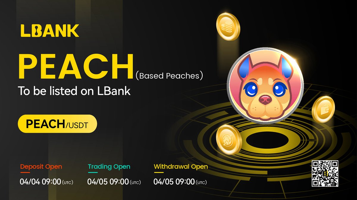 LBank_Exchange's tweet photo. 💫 New #listing

🌟 $PEACH (Based Peaches) has been listed on LBank！@based_peaches

👉 Trade here: https://t.co/5QJLHvy2wC

❤️ Details: https://t.co/P2fI0VWZR7 https://t.co/nf56CoPNmx