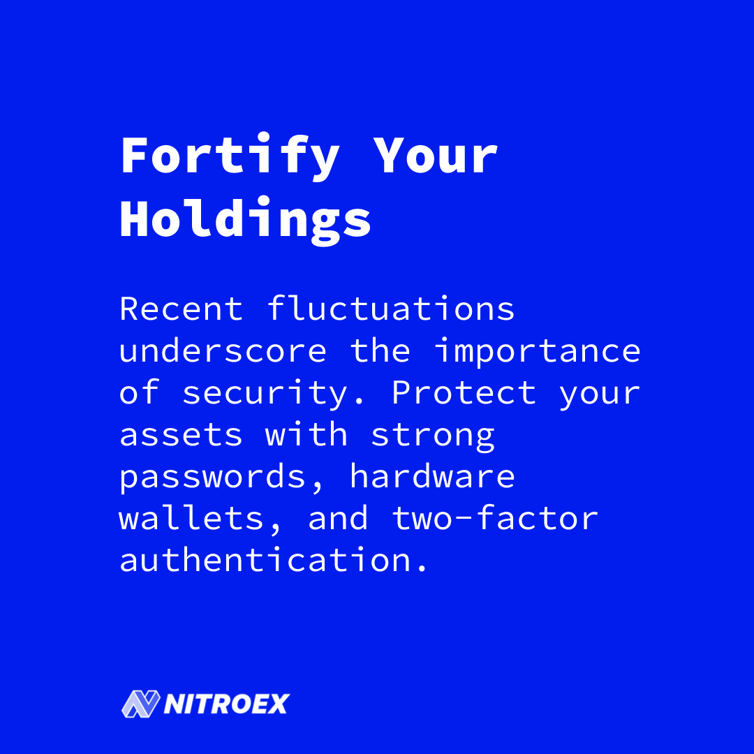 NitroExOfficial's tweet photo. 🚀 #Crypto Tips for Turbulent Times 🌪️

✅ Diversify your portfolio.
📈 Stay informed with expert insights.
🔒 Secure your assets.
💎 Focus on long-term goals.
🌟 Keep calm and navigate the volatility.

#BTC #ETH #XRP #SecureYourCrypto https://t.co/VYA9XEXEAn